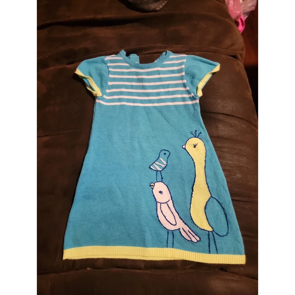 Gymboree happy‎ bluebird sweater dress size 2t